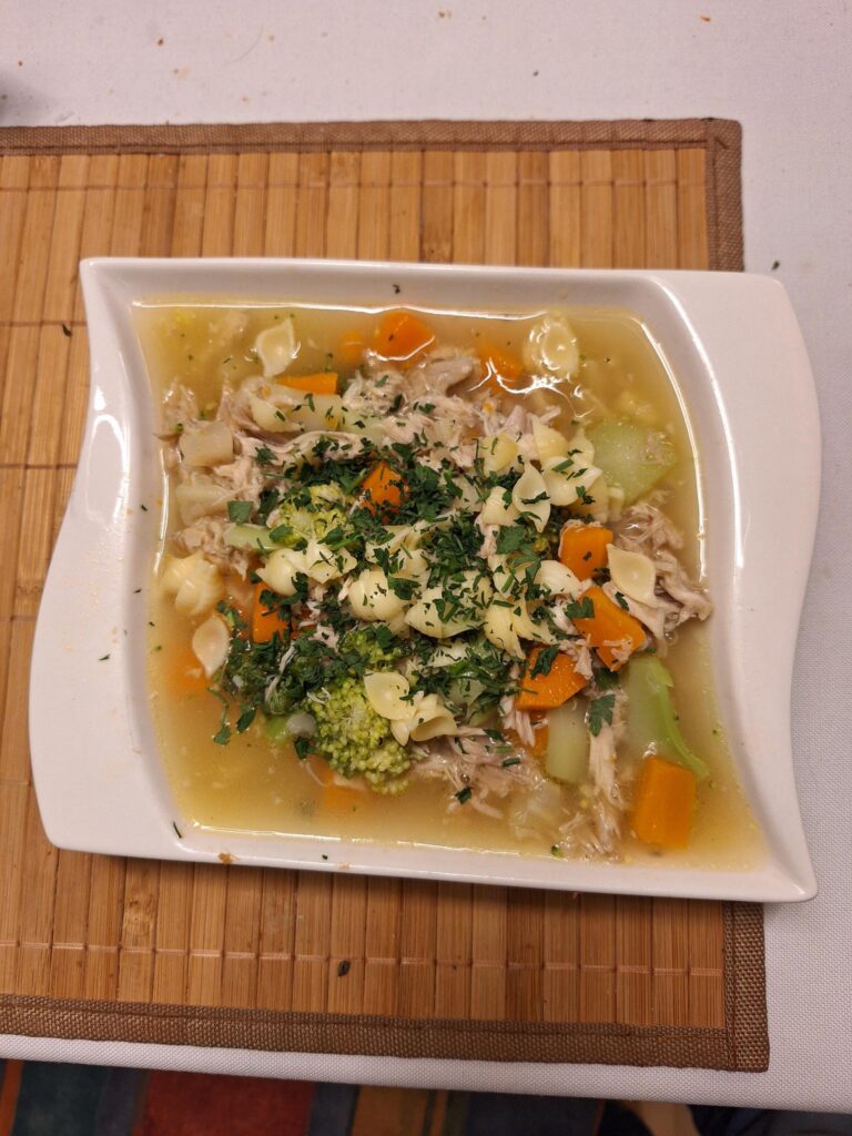 Hühnersuppe